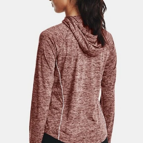 Under Armour Women's UA Velocity Wordmark Lightweight Red Hoodie Size S - Picture 2 of 6